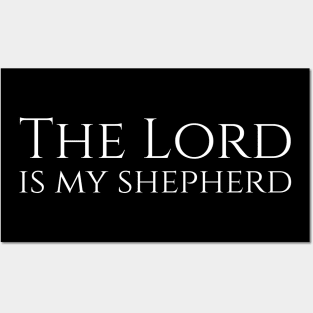 The Lord Is My Shepherd Religious Christianity Jesus Christ Posters and Art
